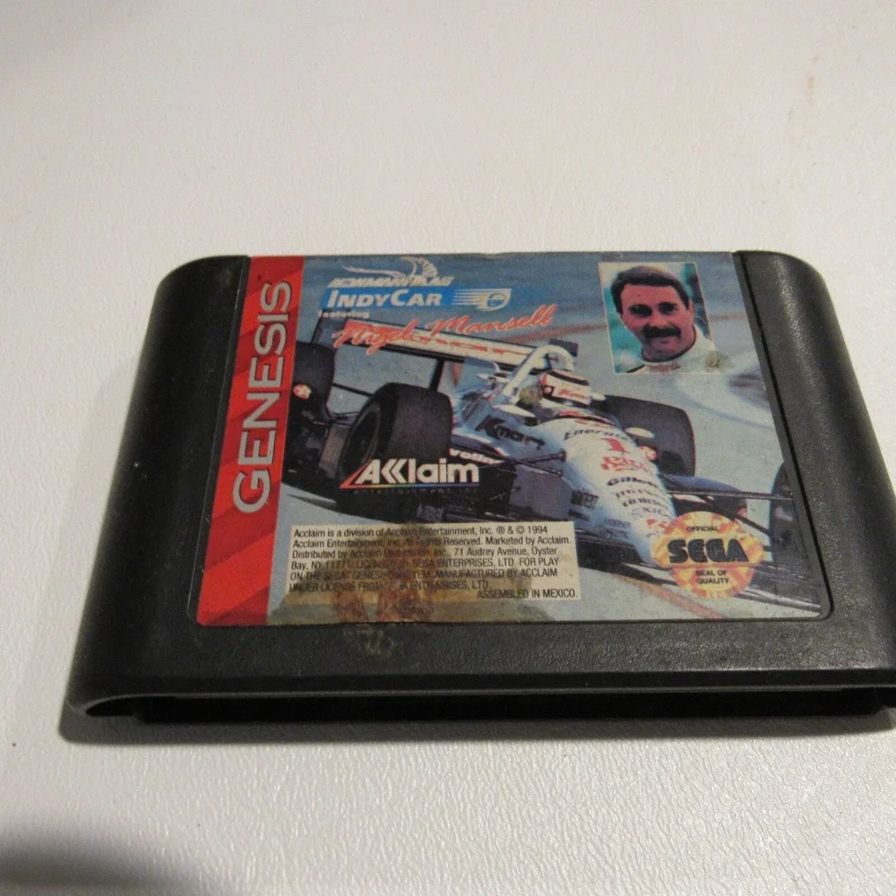 Newman Haas IndyCar Featuring‎ Nigel Mansell (Sega Genesis)